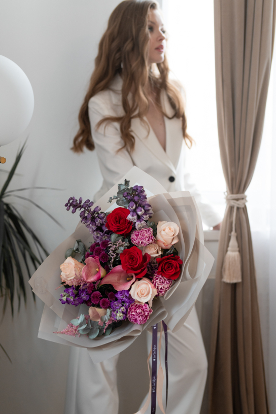 Особенности ухода за сборными букетами